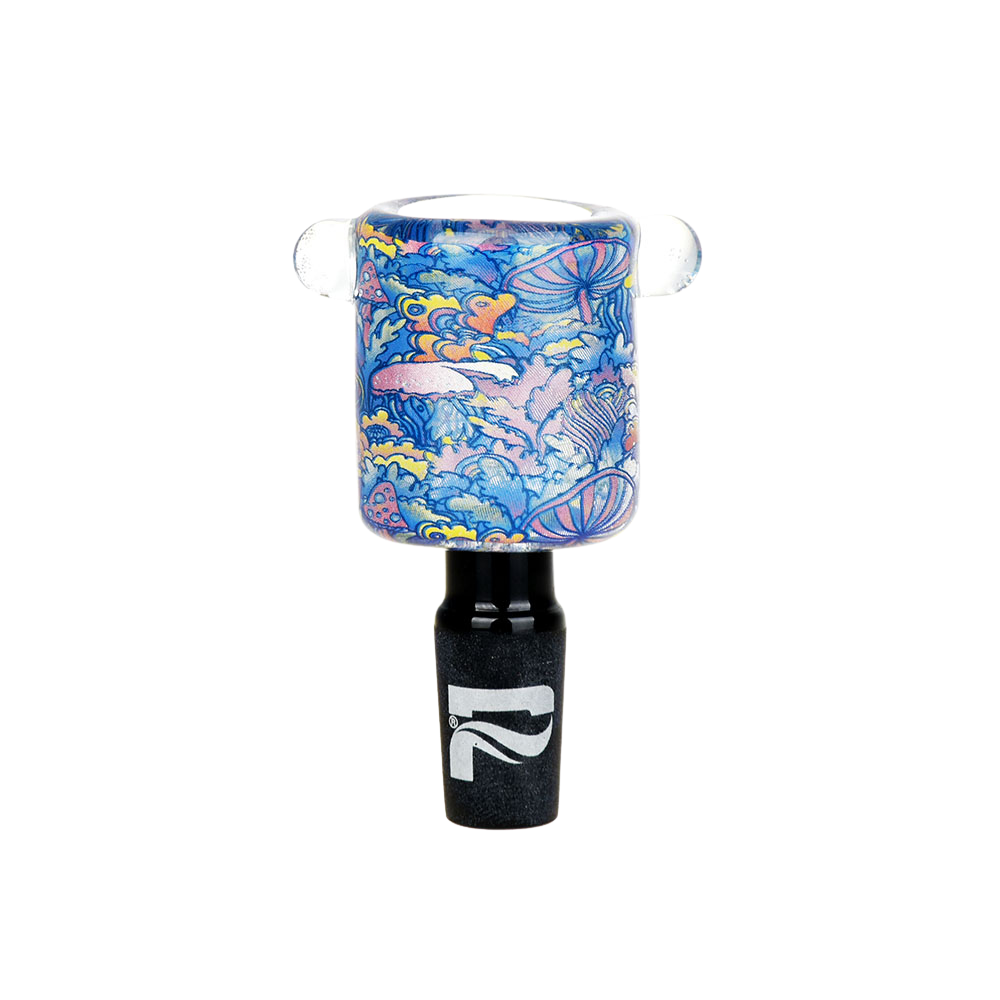 Pulsar Inside Print Herb Slide | Neon Shrooms