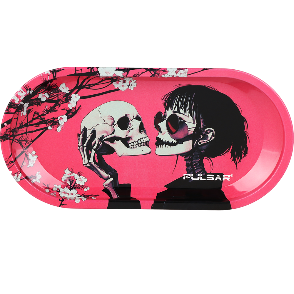 Pulsar Design Series Smoker's Kit | Sakura Skulls | Rolling Tray