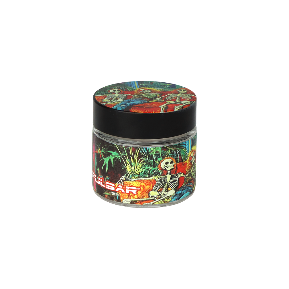 Pulsar Design Series Smoker's Travel Kit 2.0 | In Da Couch | Glass Storage Jar