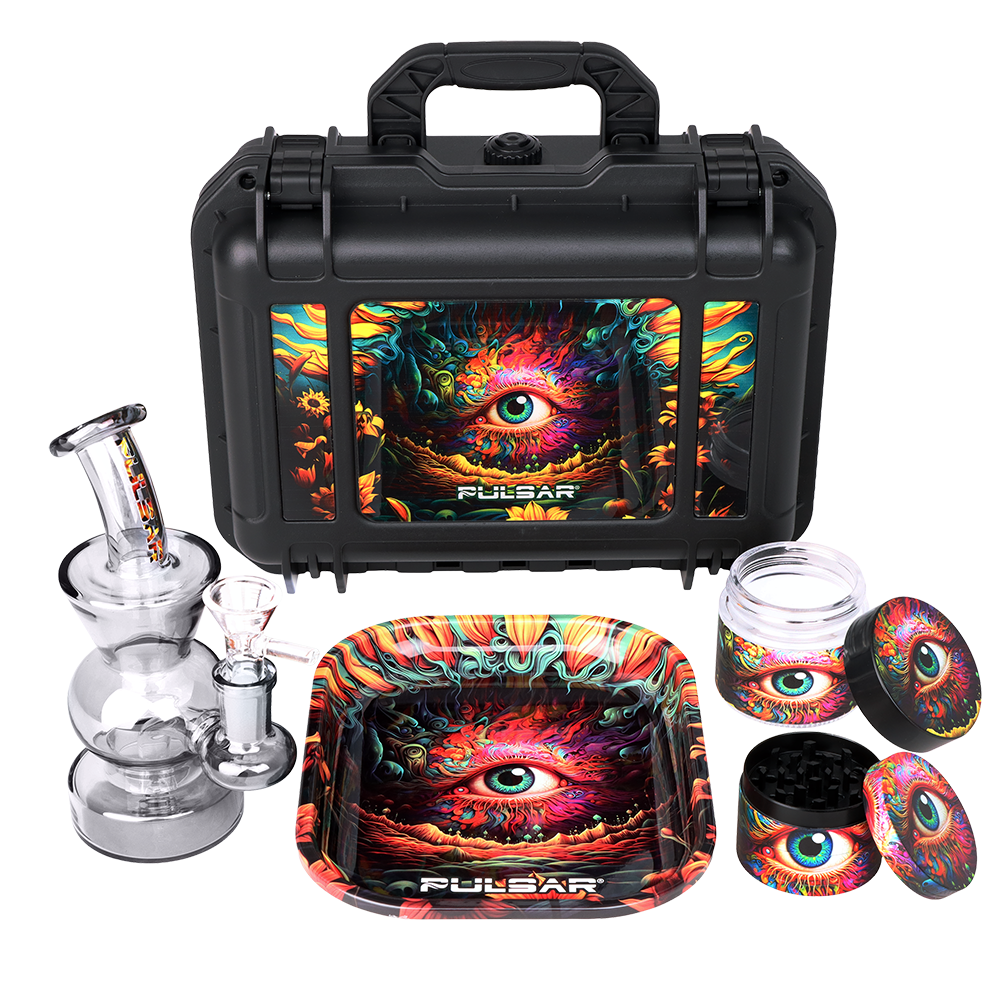 Sunflower Mind Smoker's Travel Kit 2.0 | Pulsar Design Series Pipe Sunflower Mind Smoker's Travel Kit 2.0 | Pulsar Design Series Pipe