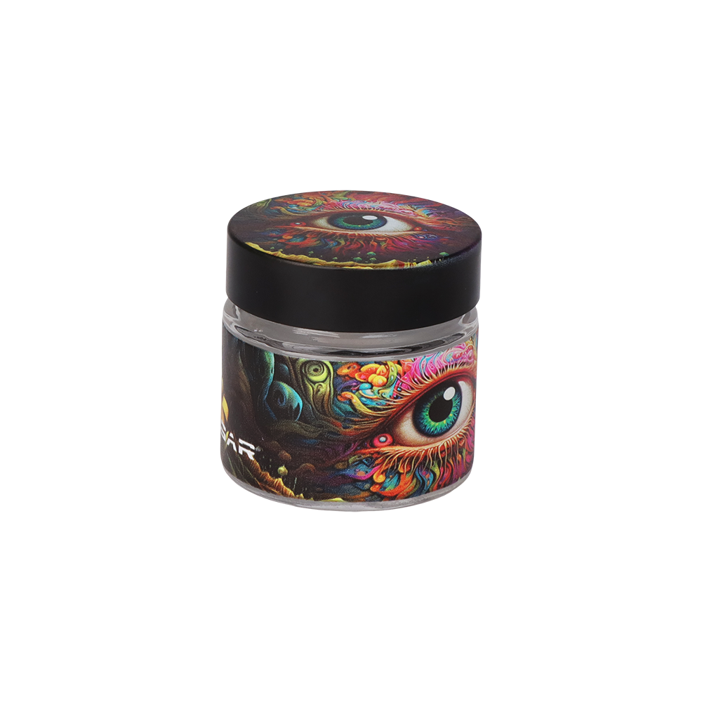 Pulsar Design Series Smoker's Travel Kit 2.0 | Sunflower Of The Mind | Glass Storage Jar