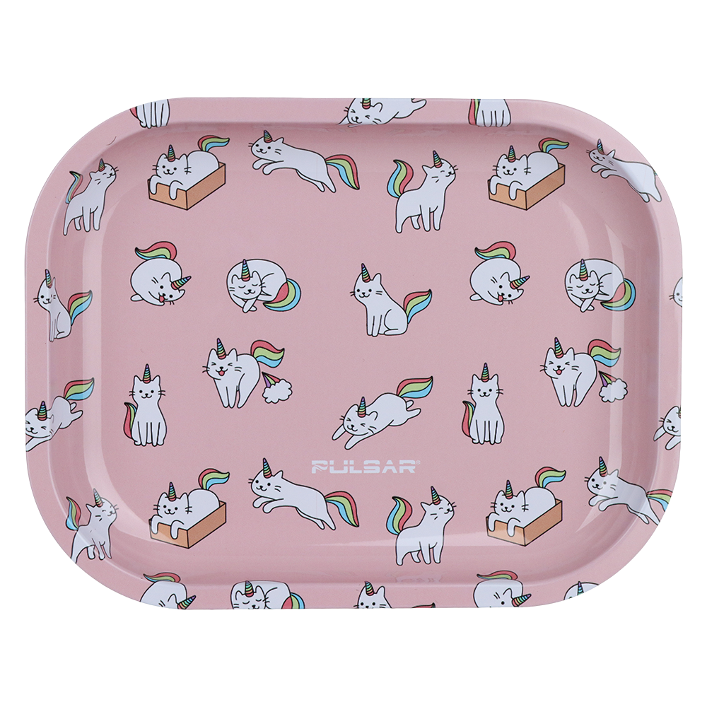 Pulsar Design Series Smoker's Travel Kit | Caticorns | Metal Rolling Tray