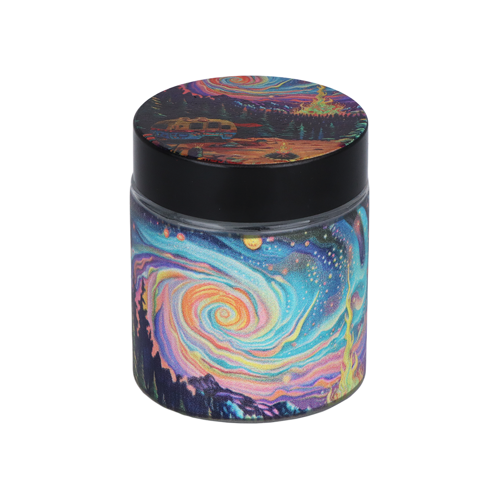 Pulsar Design Series Smoker's Travel Kit | Starry Camp | Storage Jar