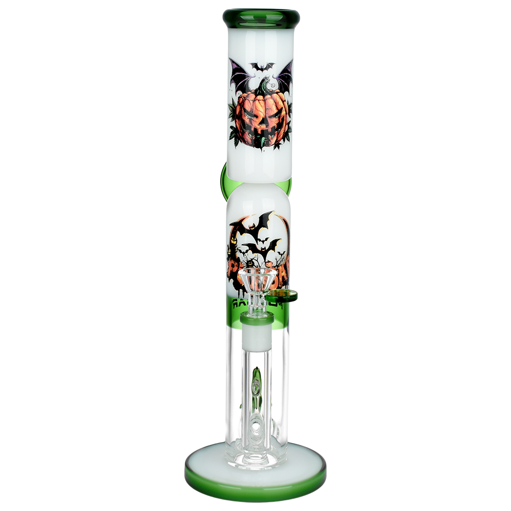 Pulsar Double Stacked Halloween Bong | Front View