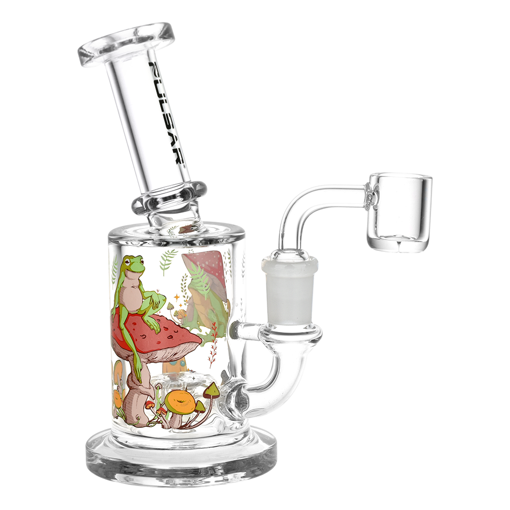 Pulsar Frog of the Woods Dab Rig | Frontal Side View
