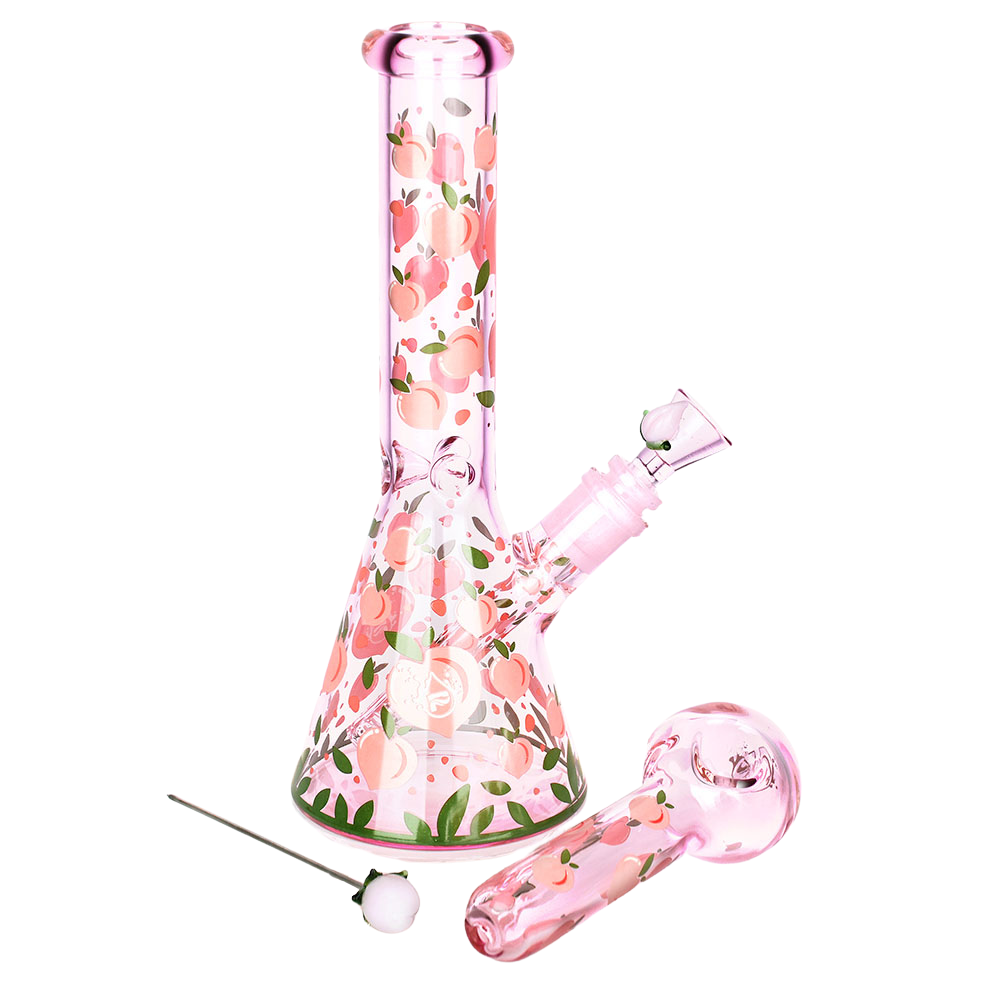 Pulsar Fruit Series Herb Pipe Duo | Peaches & Cream