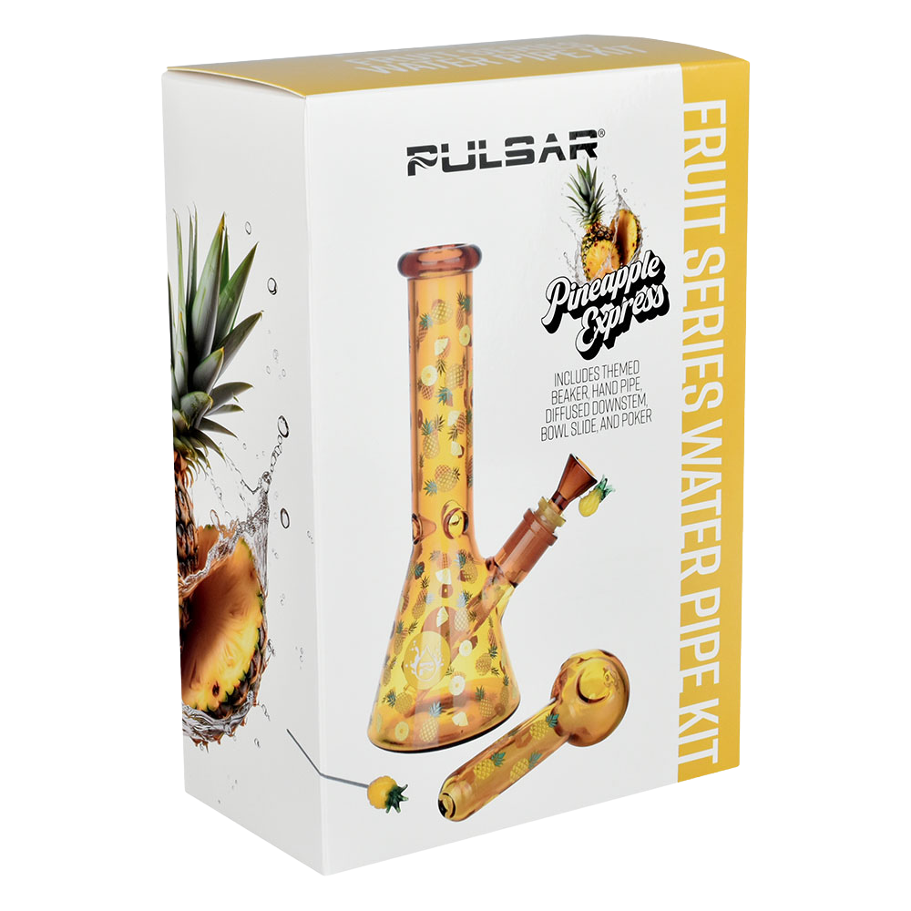 Pulsar Fruit Series Herb Pipe Duo | Pineapple Express | Packaging