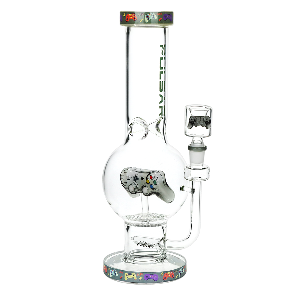 Pulsar Game Controller Bubble Bong | Front View