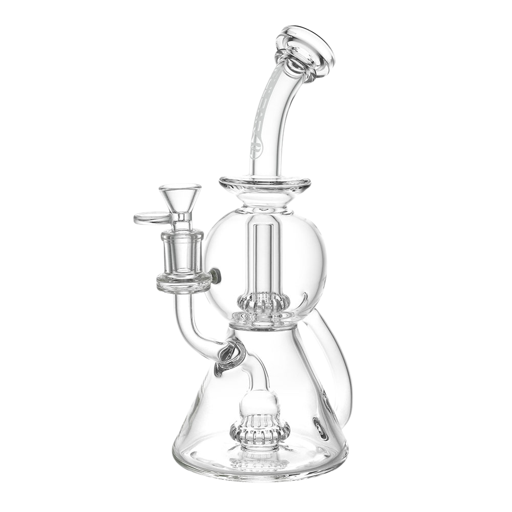 Pulsar Geometric Recycler Bong | Front View