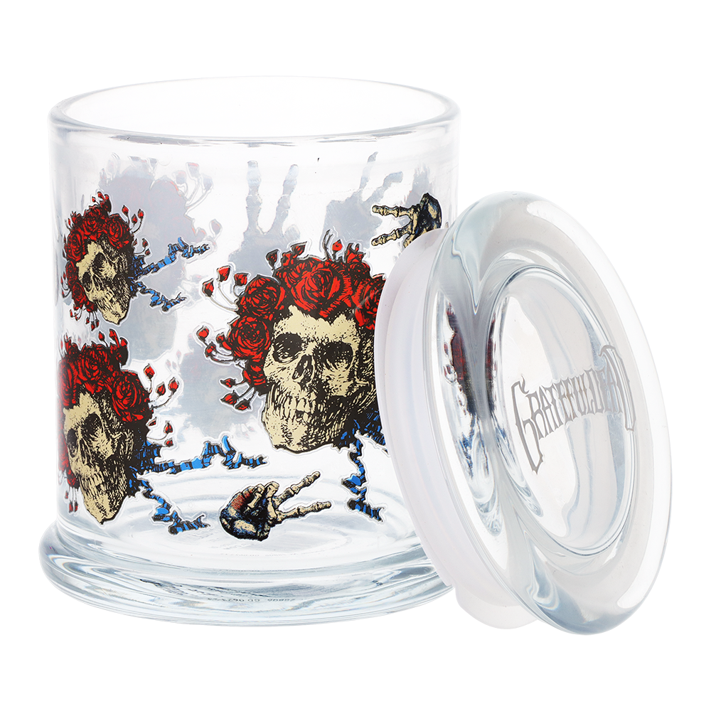 Grateful Dead x Pulsar Pop Top Jar | Bertha Peace | Open View