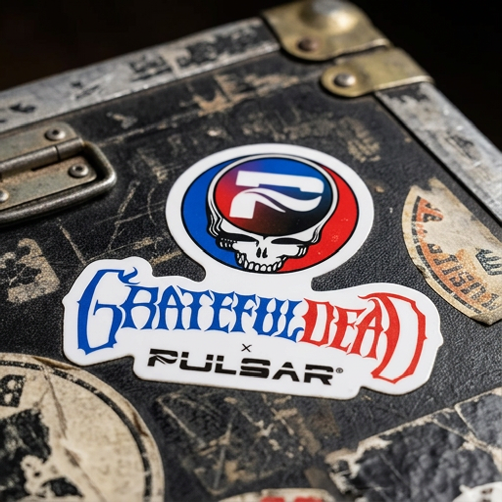 Grateful Dead x Pulsar Stealie Die Cut Sticker