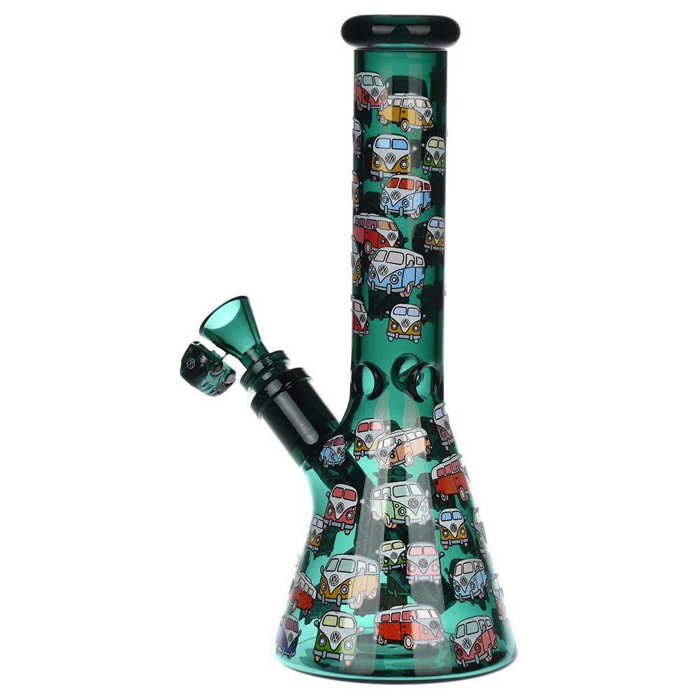 Pulsar Greatest Hits Series Herb Pipe Duo | V-Dubz | Beaker Bong Back View