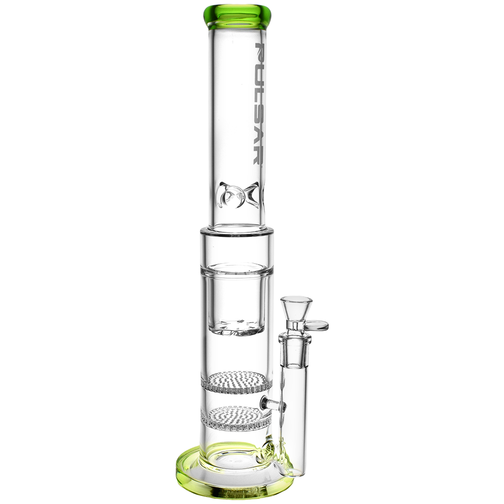 Pulsar Halcyon Honeycomb Turbine Bong | Green