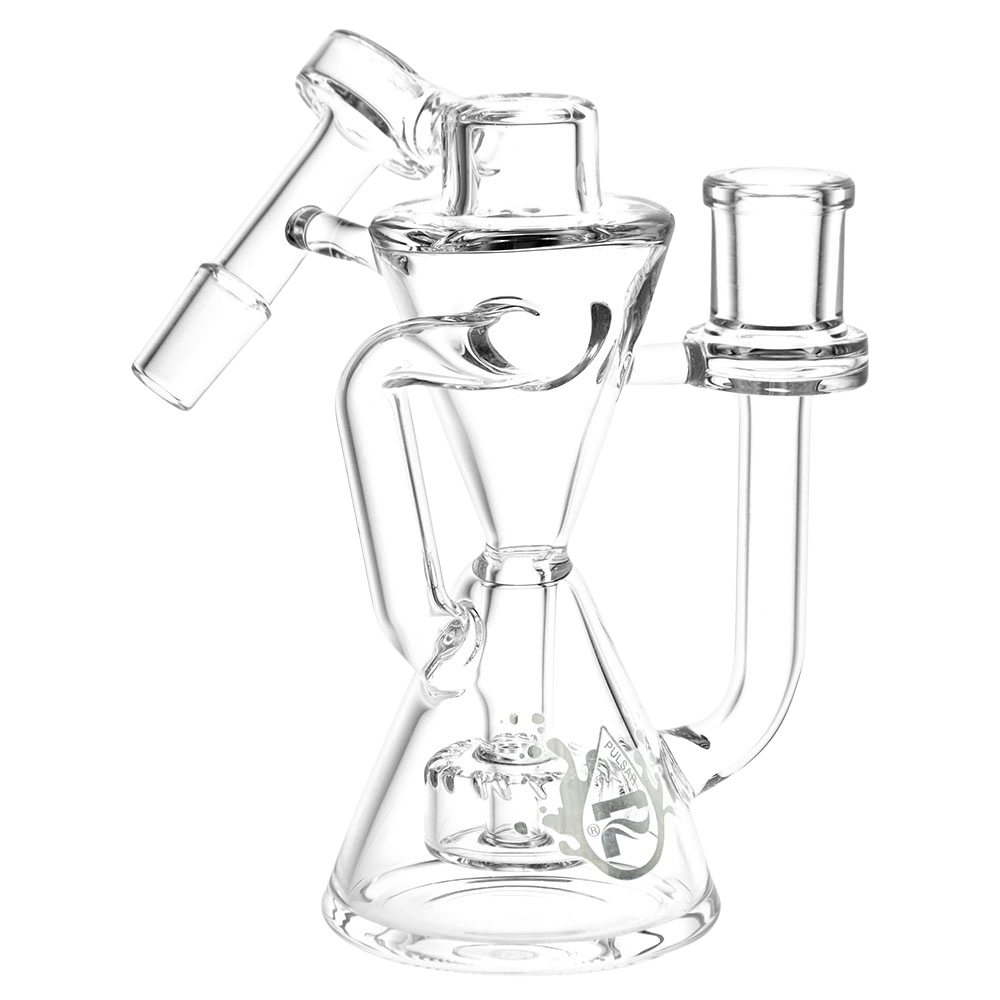 Pulsar Hourglass Recycler Ash Catcher | 45 Degree