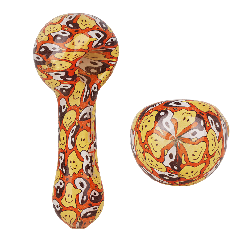 Pulsar Inside Print Spoon Pipe | Yin Yang Y'all