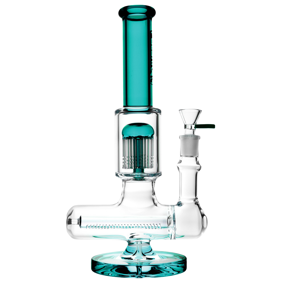 Pulsar Jellyfish Inline Perc Bong | Teal