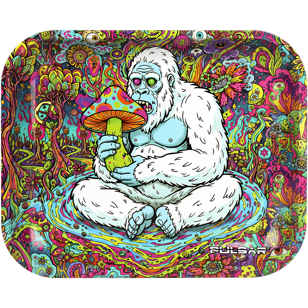 Pulsar Large Metal Rolling Tray | Trippin' Yeti