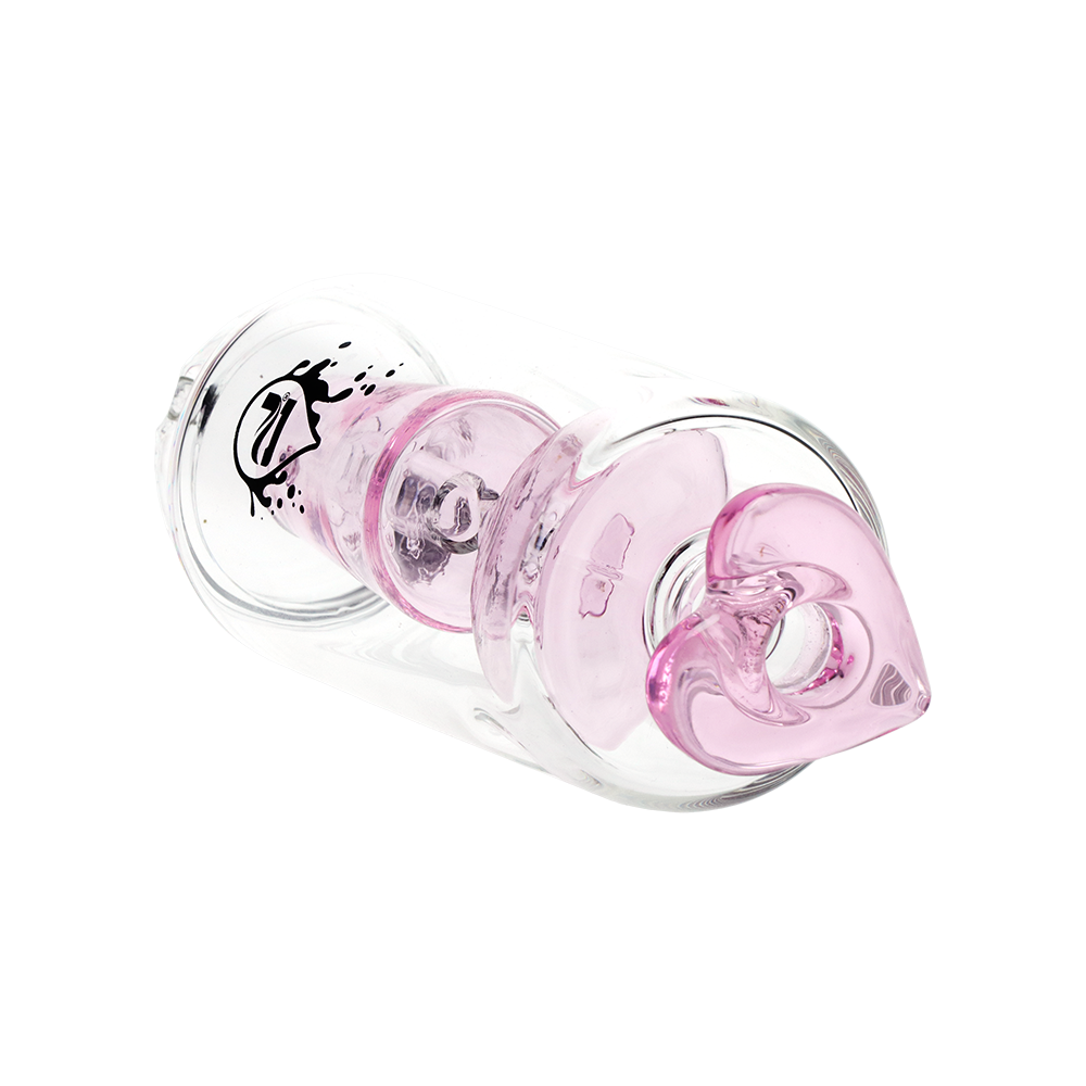 Pulsar Love Machine Rig for Puffco Peak Series | Heart-Shaped Mouthpiece View