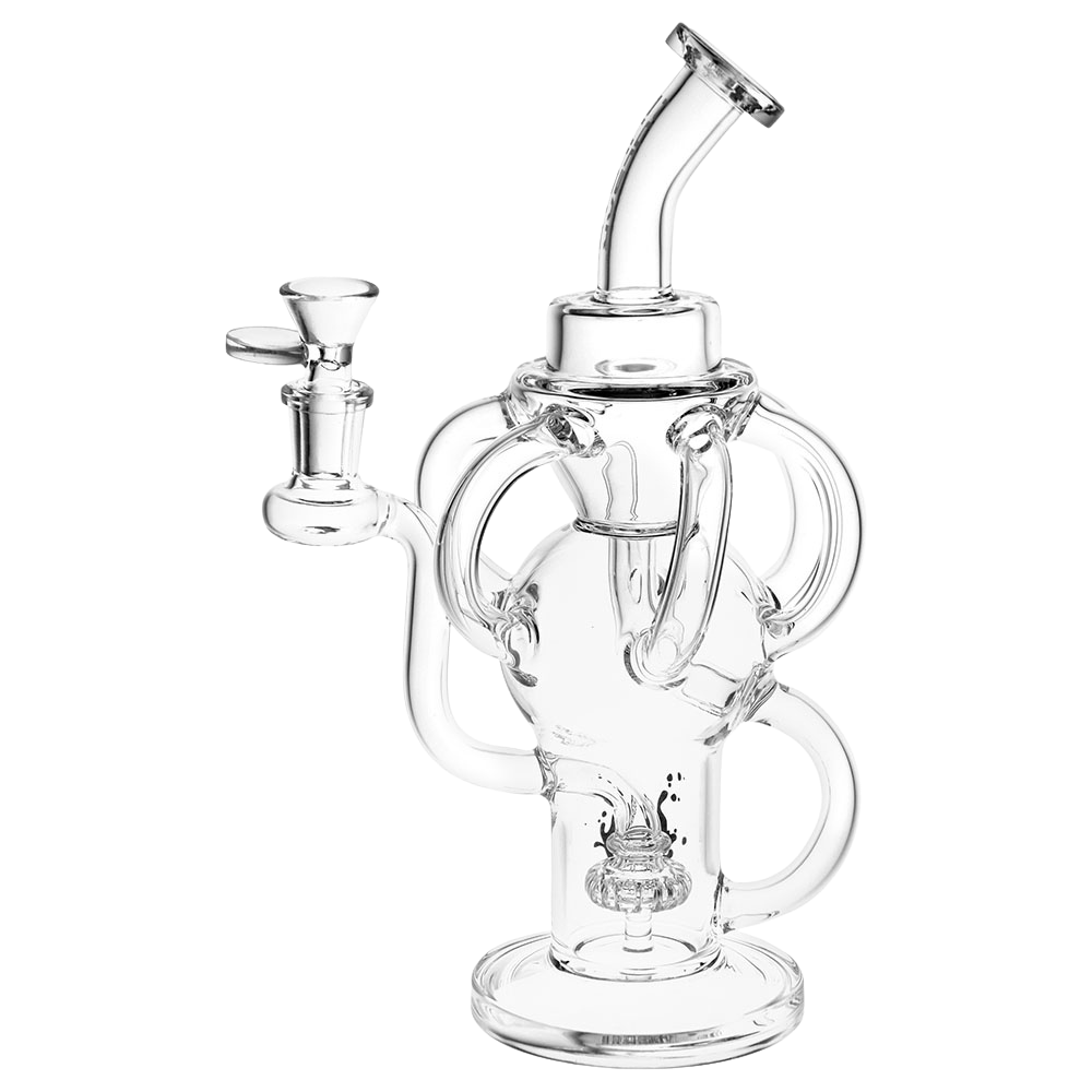 Pulsar Lucky 7 Arm Recycler Bong | Side View