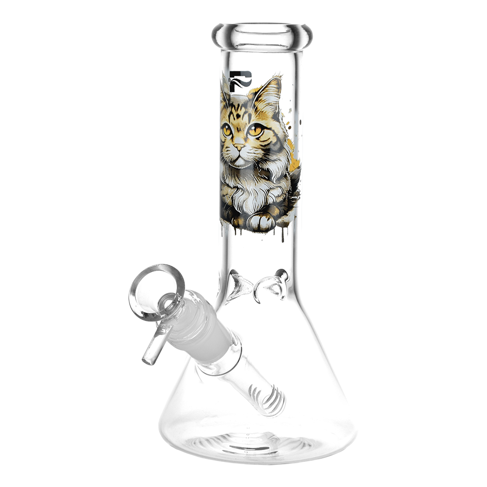Pulsar Lynx Leer Beaker Bong | Front View