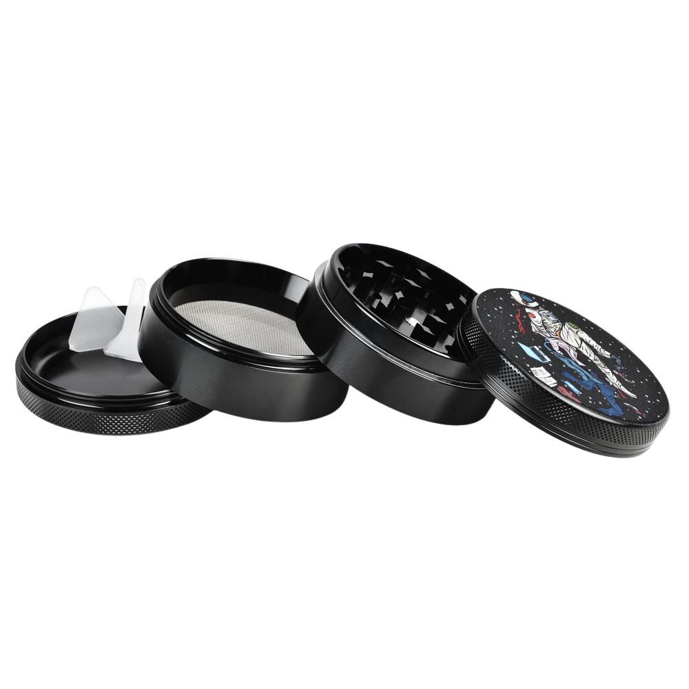 Pulsar Metal Herb Grinder | Super Spaceman | Pieces