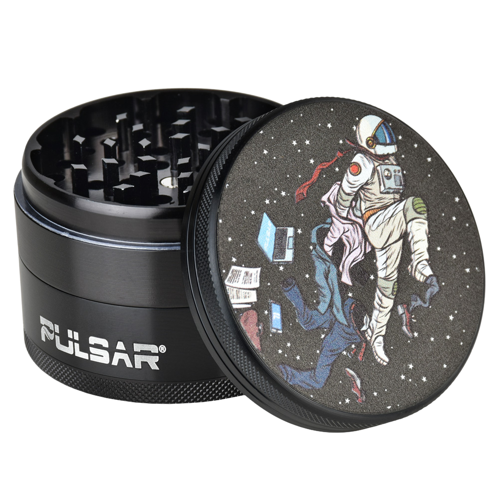 Pulsar Metal Herb Grinder | Super Spaceman