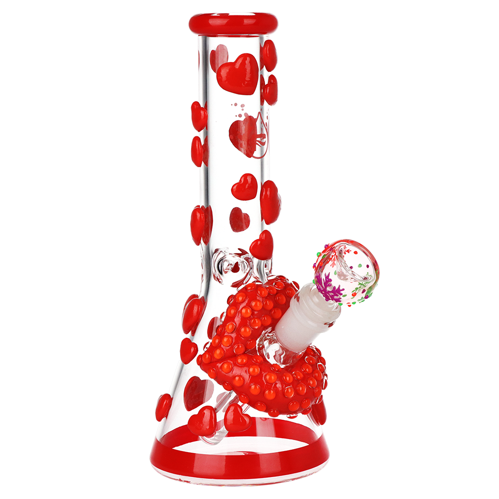 Pulsar Midnight Kiss Beaker Bong | Front View