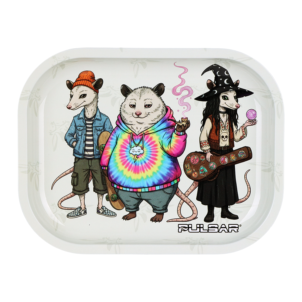 Pulsar Mini Metal Rolling Tray | Potssum Roadies