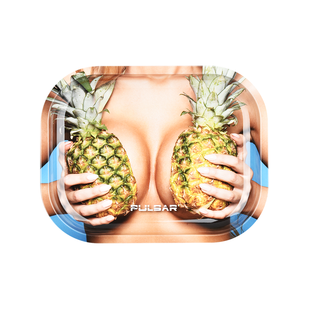 Pulsar Mini Metal Rolling Tray | Pineapples