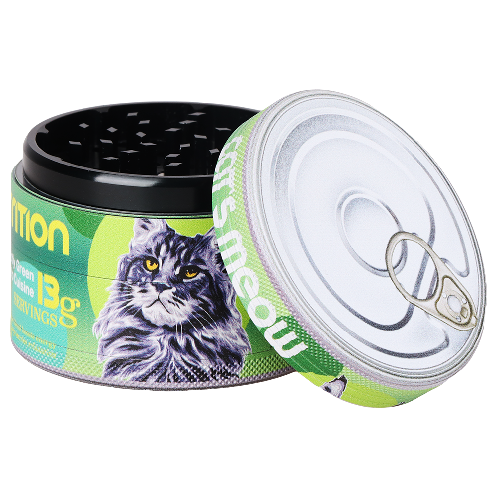 Pulsar OBJEX Series Grinder | Catnip | Open View