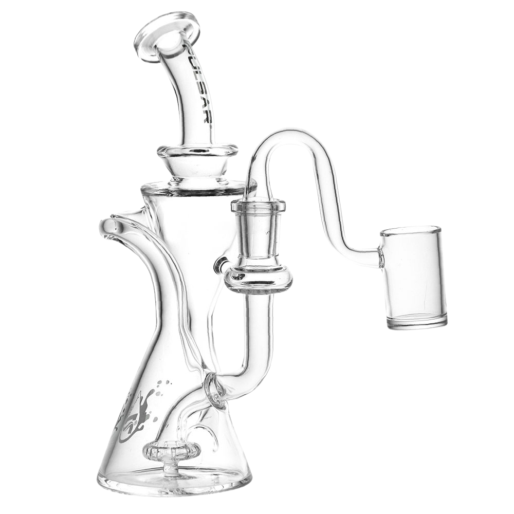 Pulsar Opposed Cones Recycler Dab Rig | Front View