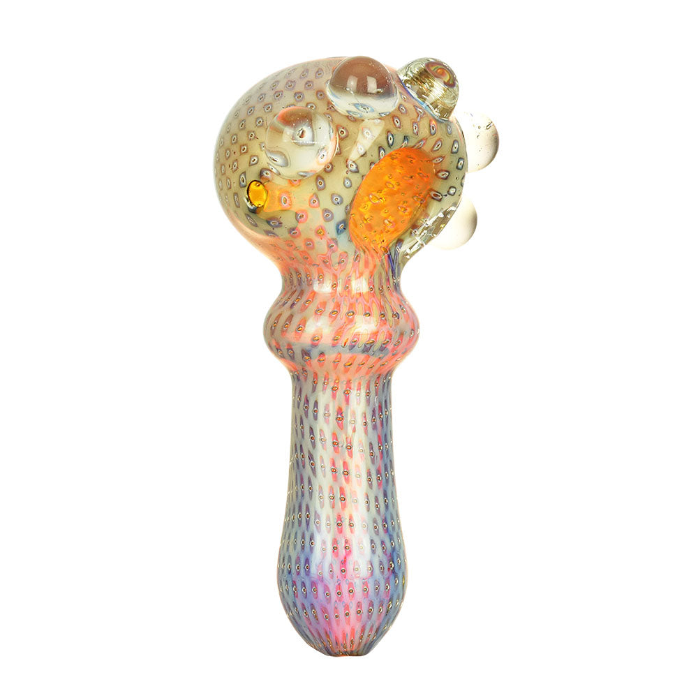Pulsar Portal Bubble Matrix Spoon Pipe | Rose Blush