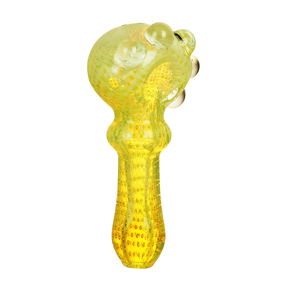 Pulsar Portal Bubble Matrix Spoon Pipe | Golden Hour