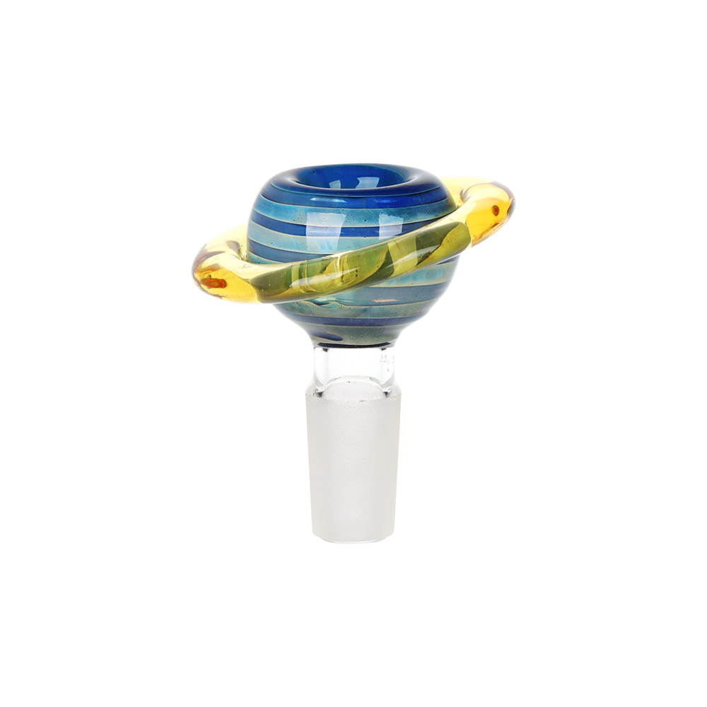 Pulsar Rings of Saturn Bubble Bong | Herb Slide
