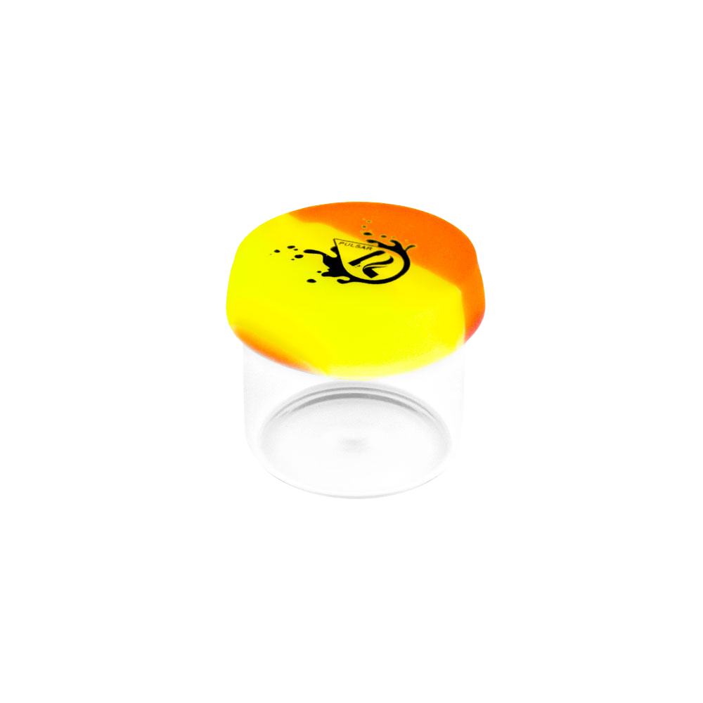 Pulsar RIP Series Glass Terp Jar | Yellow Orange