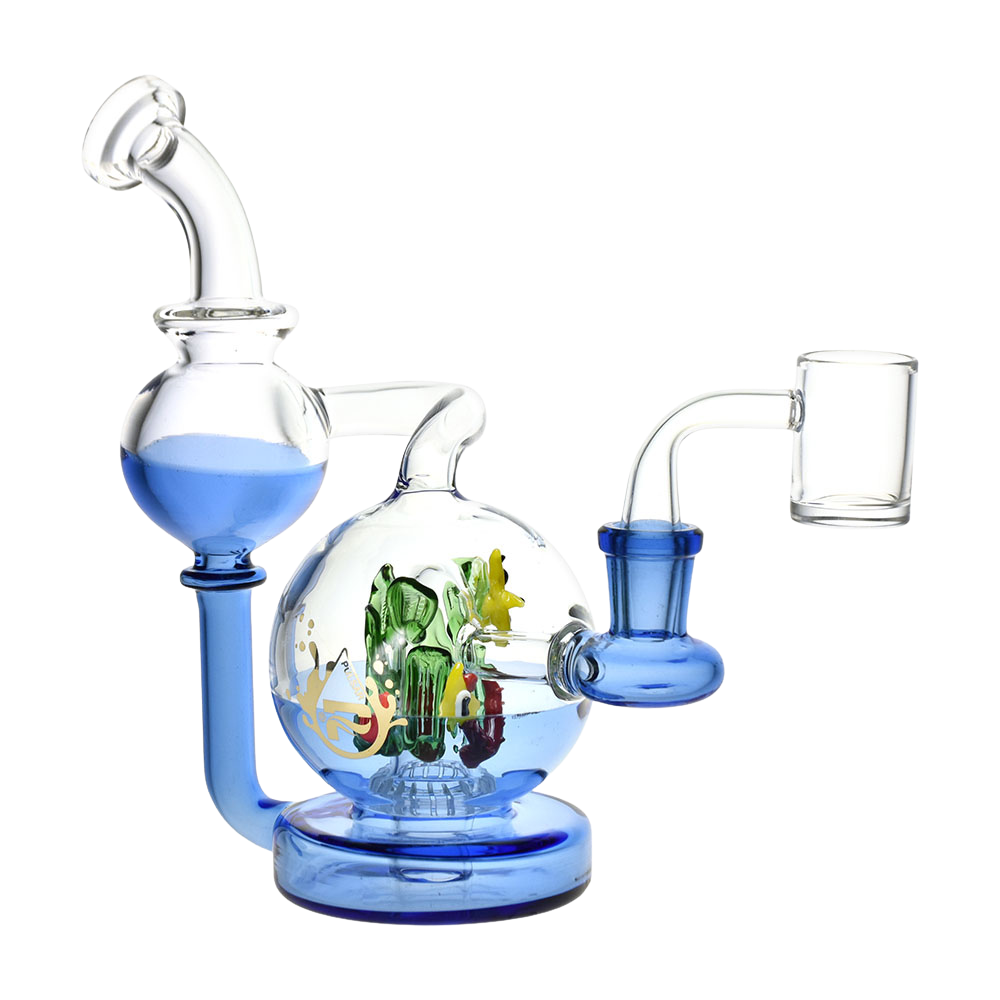 Pulsar Sea Globe Recycler Dab Rig | Front View
