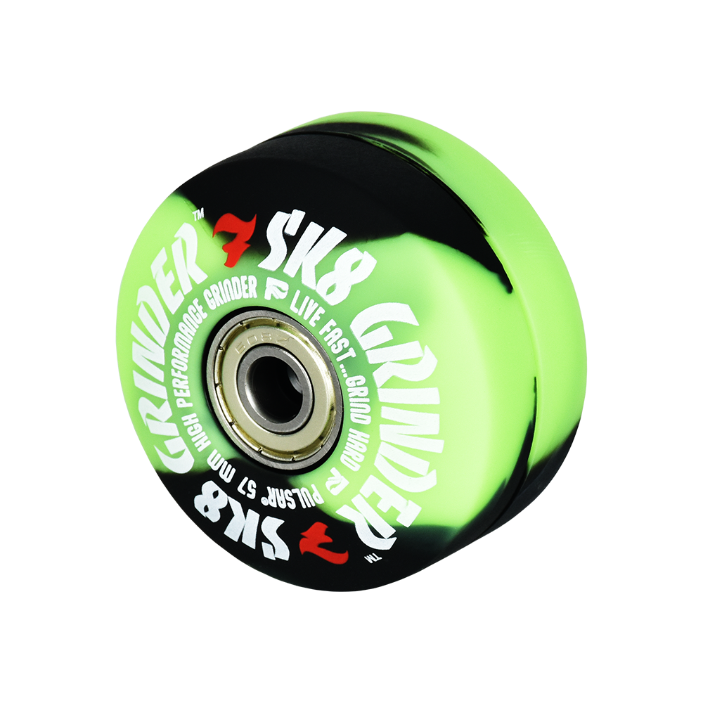 Pulsar SK8 Herb Grinder | UV Reactive Rollin' Slime