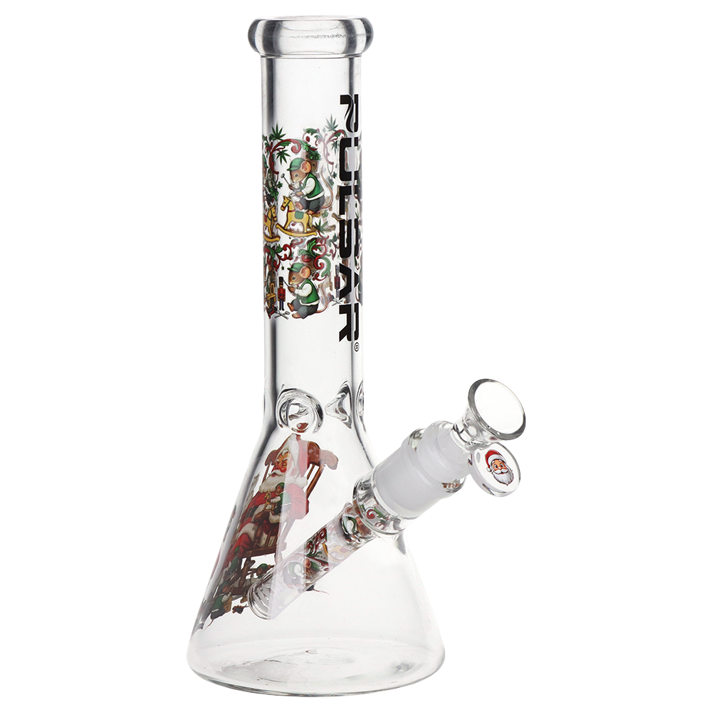 Pulsar Sleepy Santa Beaker Bong | Front View