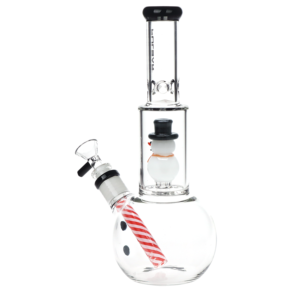 Pulsar Stoney Snowman Bubble Bong | Back View