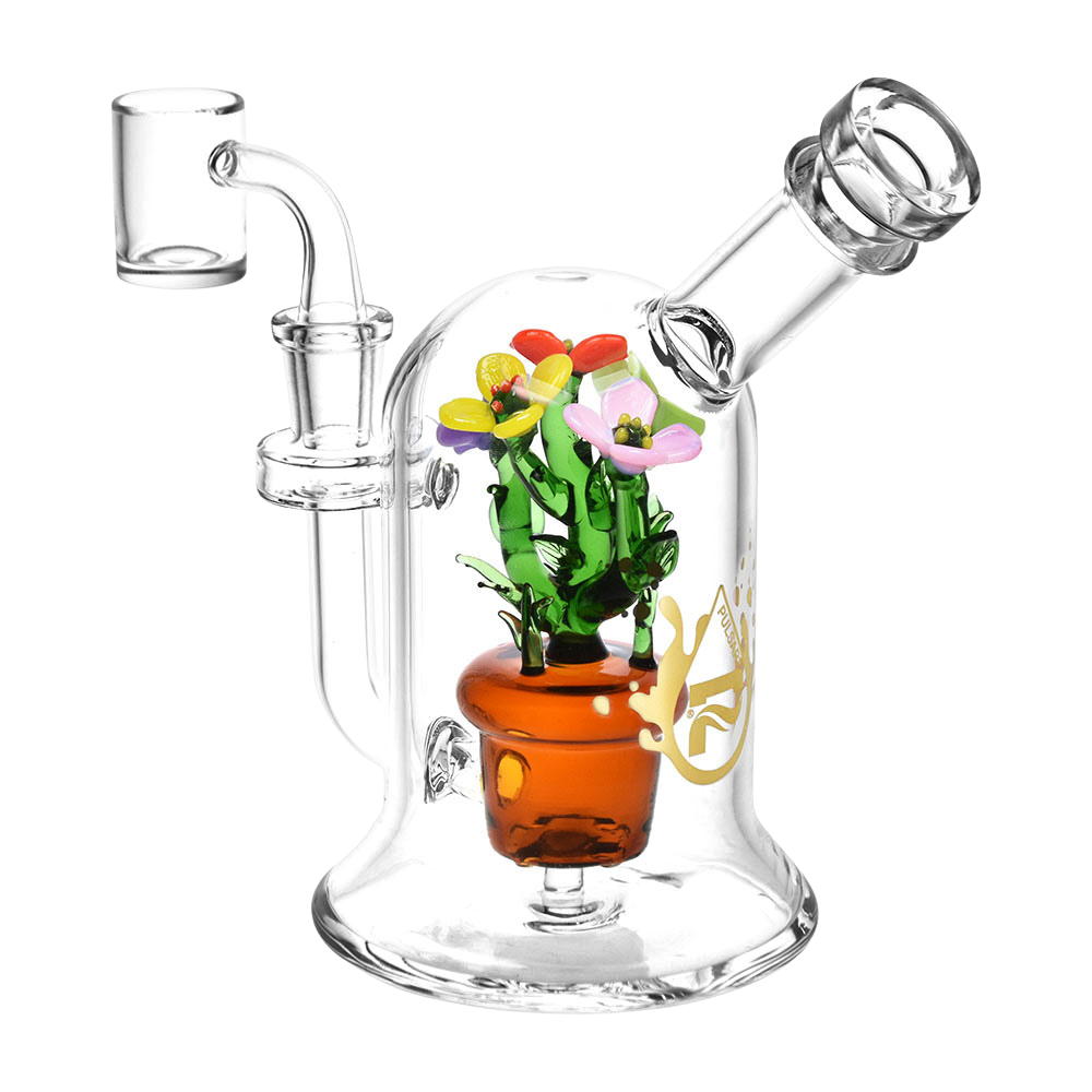 Pulsar Summer Blossoms Dab Rig | Back View