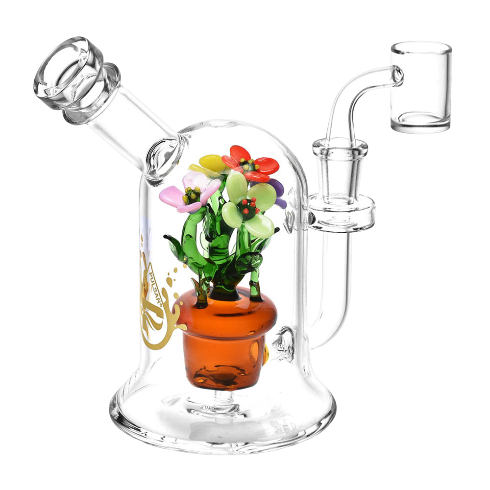 Pulsar Summer Blossoms Dab Rig | Side View
