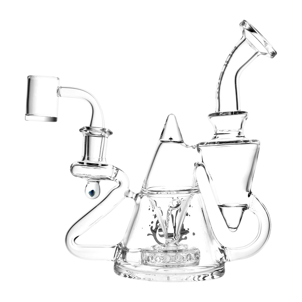 Pulsar Tea Pot Recycler Dab Rig | Back View