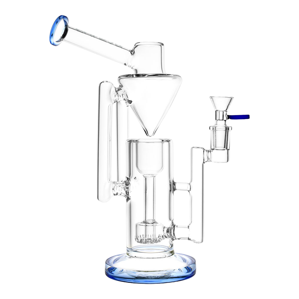 Pulsar Thinker Gravity Recycler Bong | Blue
