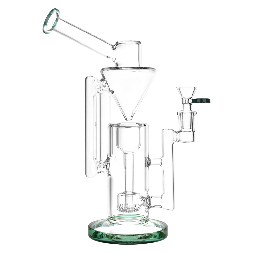Pulsar Thinker Gravity Recycler Bong | Teal