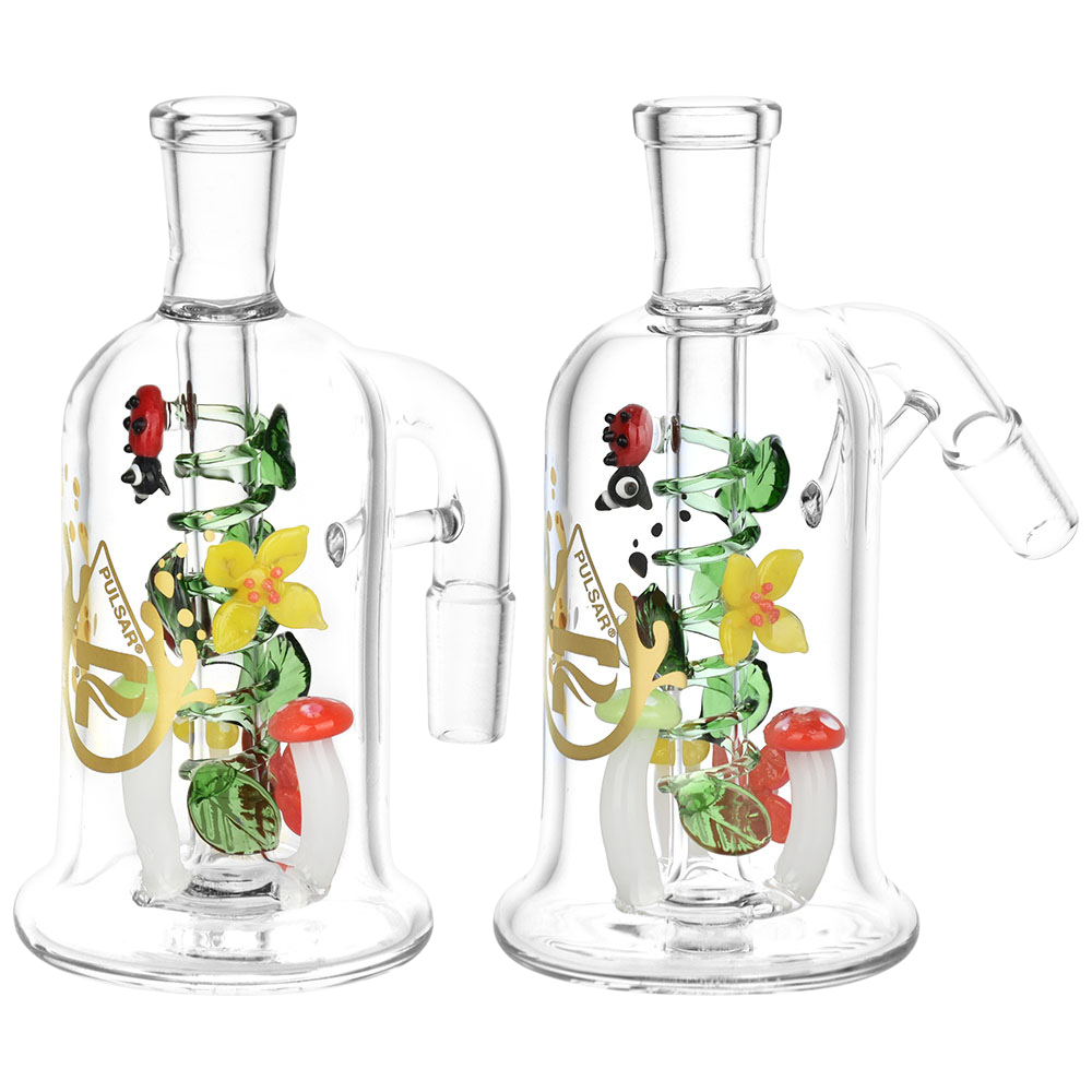 Trippy Garden Ash Catcher | Bong Bowls & Accessories - Pulsar