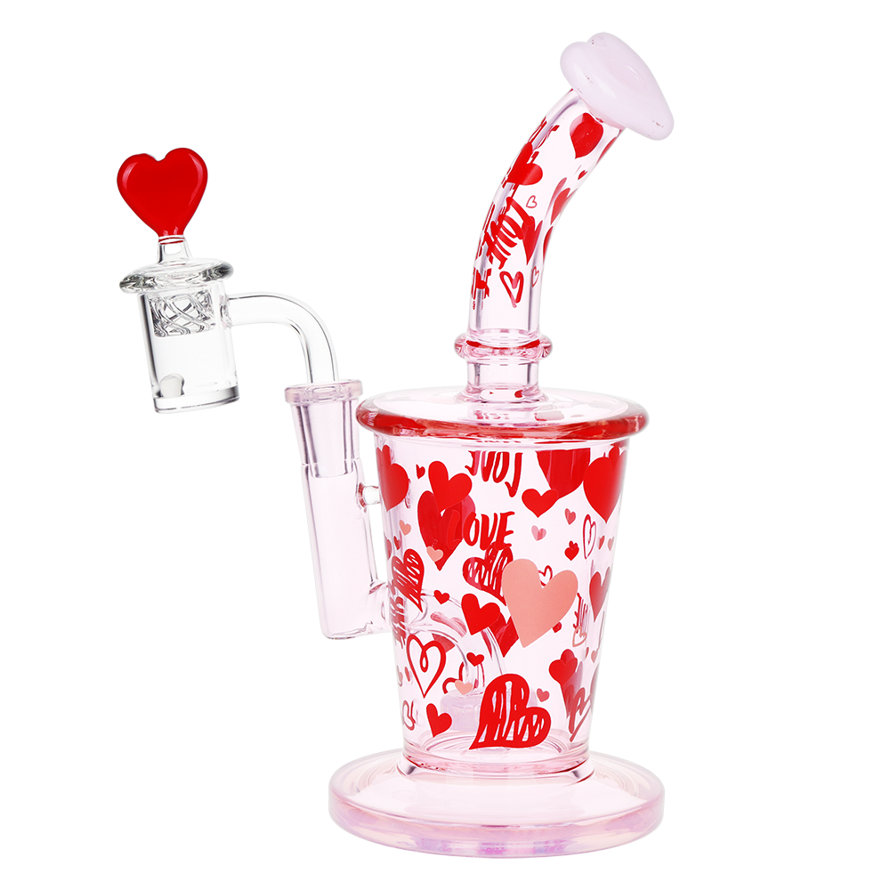 Pulsar Valentine's Love Dab Rig Set | Back View