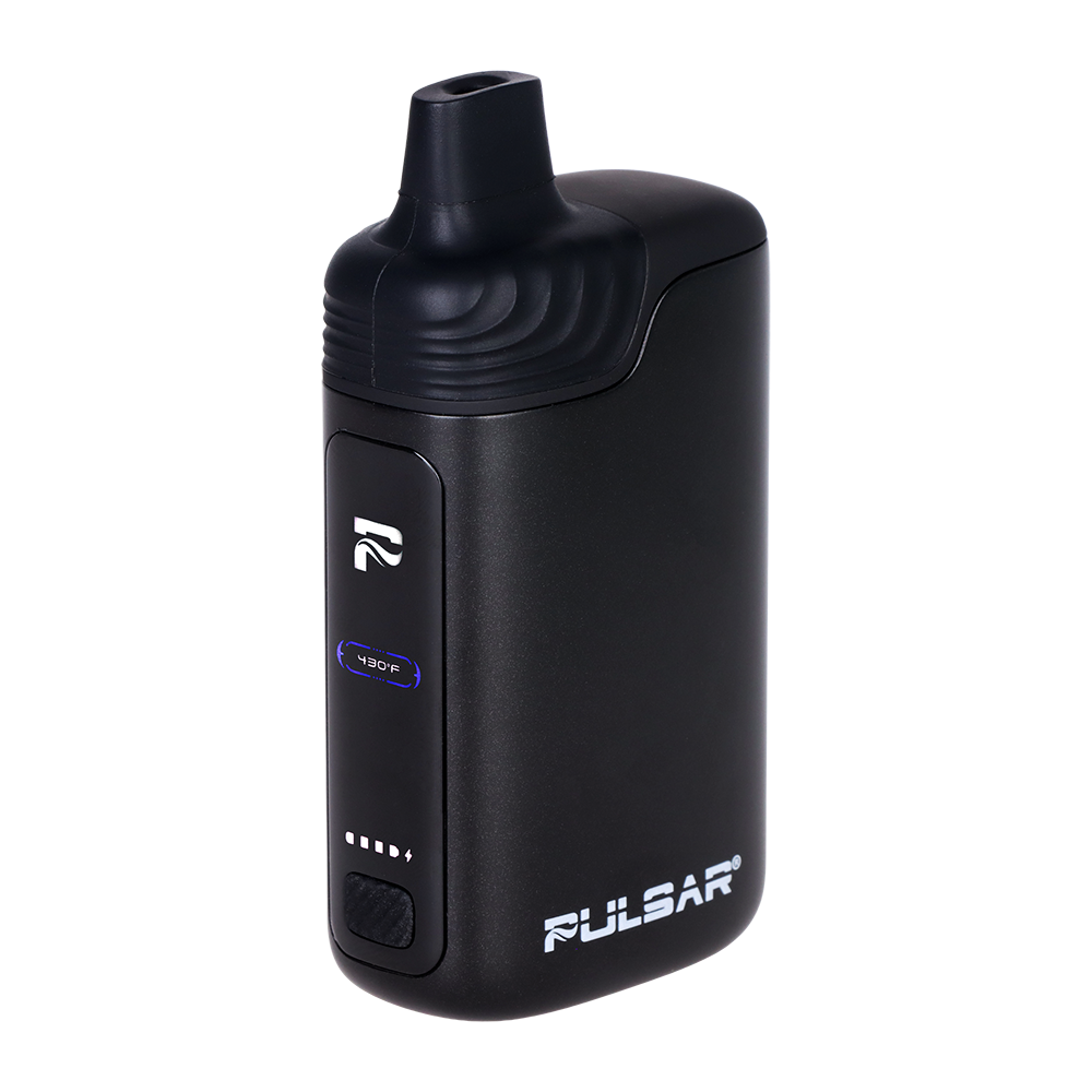 Pulsar Voyager Dry Herb Pod Vape Bar | Black | Screen View