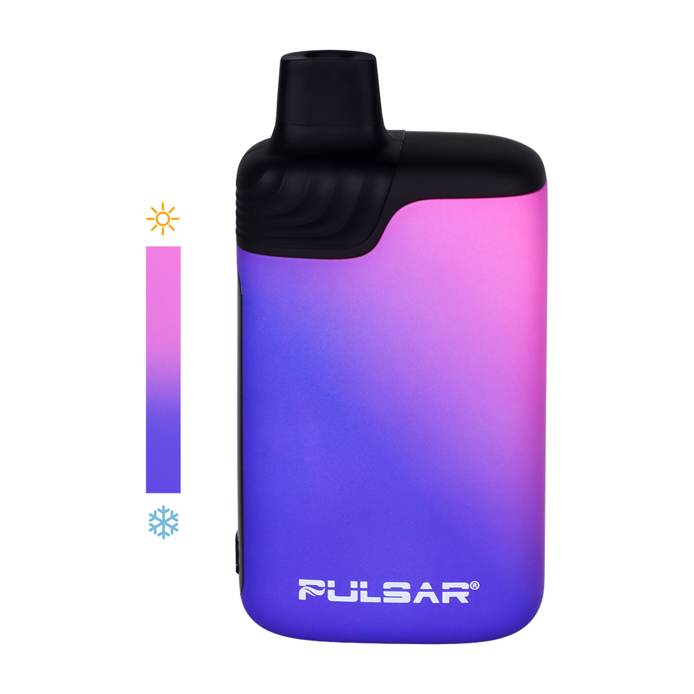 Pulsar Voyager Dry Herb Pod Vape Bar | Color-Changing Thermo Series | Royal Wizard
