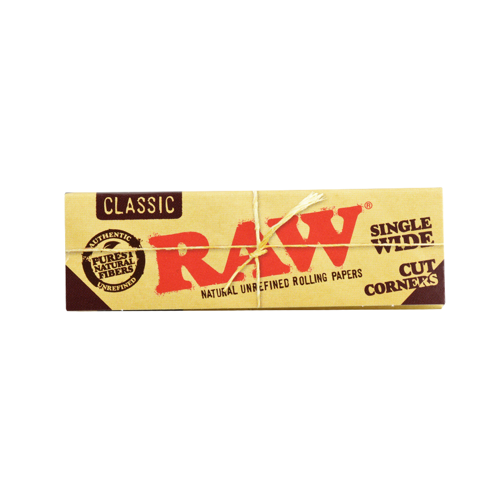 RAW Cut Corners Rolling Papers | Individual Booklet