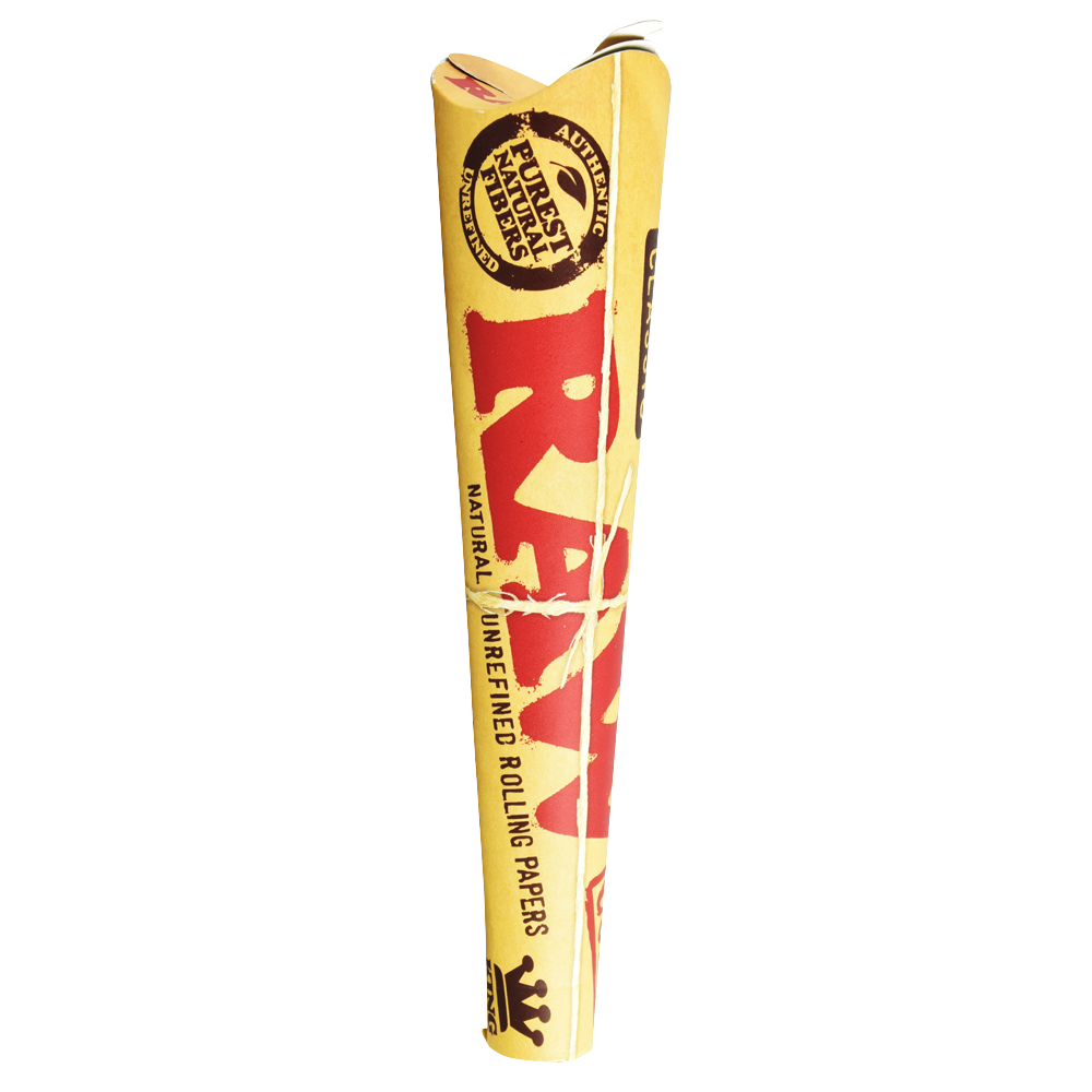 RAW Natural Unrefined Pre-Rolled Cones | Individual Pack